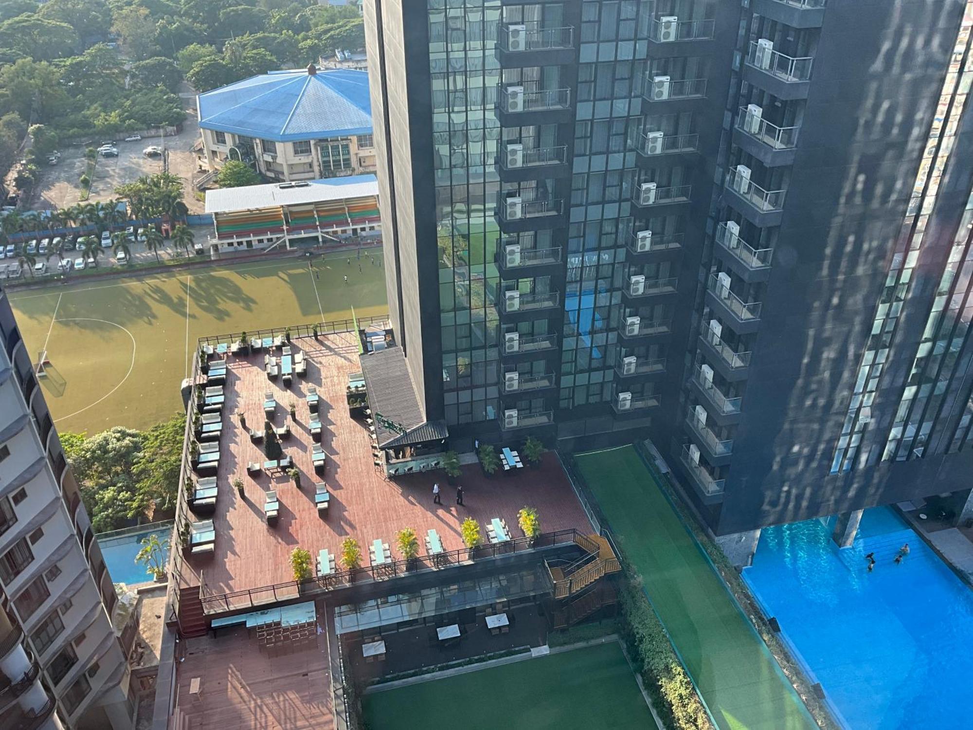 Kantharyar Serviced Apartment Yangon Exterior foto