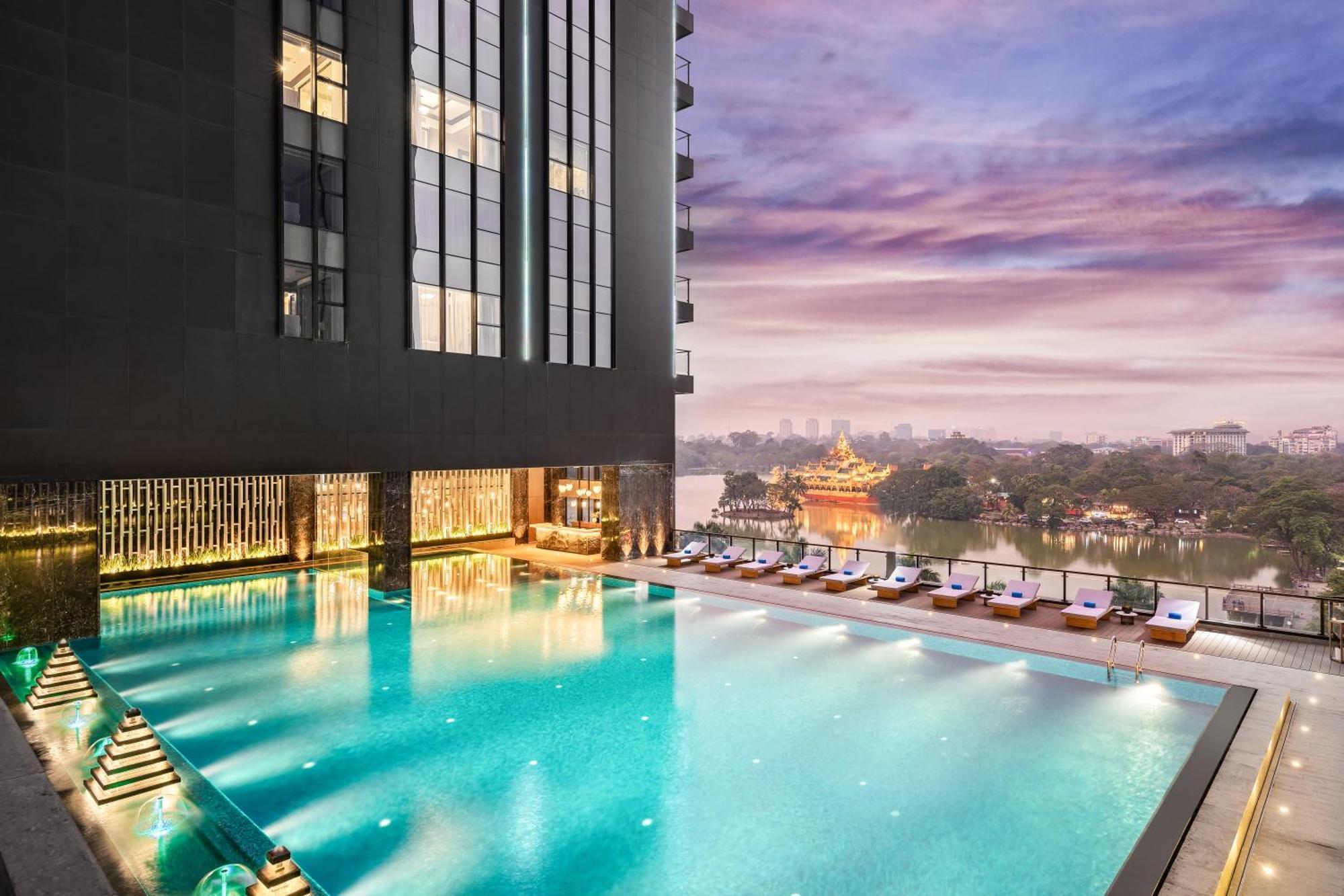Kantharyar Serviced Apartment Yangon Exterior foto